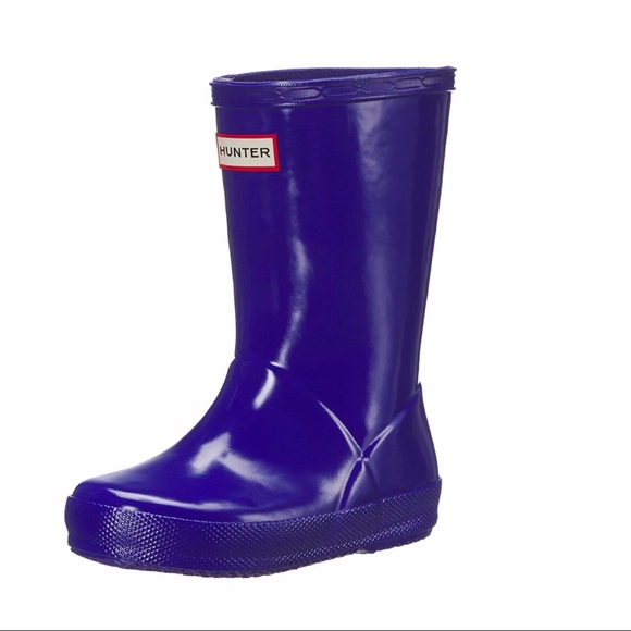 Hunter Original Kids First Classic Gloss Rain Boot - Picture 7 of 7